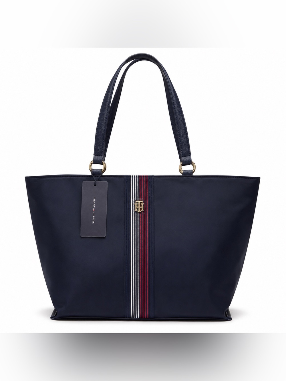 Tommy Hilfiger Navy Stripe Tote Bag
